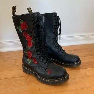 Dr. Marten 1914 vonda leather mid calf boots